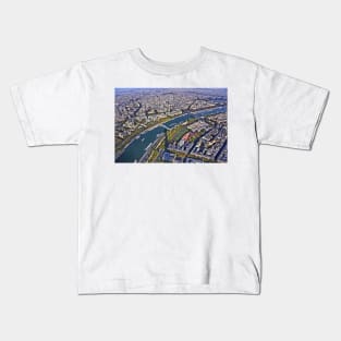 View from the top of the Eiffel Tower Kids T-Shirt